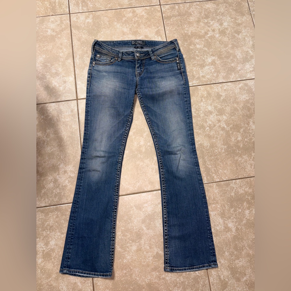 Classic Women's Blue Bootcut Jeans